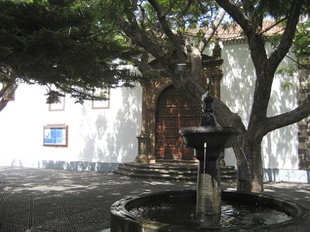 Dorfplatz von Las Nieves