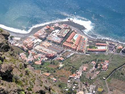 La Playa von oben