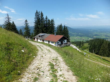 Bucheralm über dem Leitzachtal