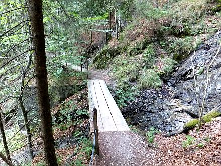 Auf der Trasse der ehemaligen Bockerlbahn