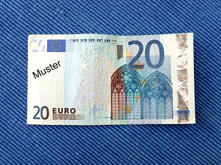 Zwanzig Euro für eine Wandertour