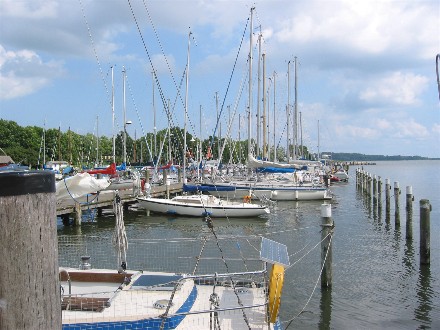 Der Hafen in Lauterbach
