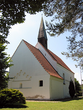 Romanische Kirche St. Martin in Mallertshofen