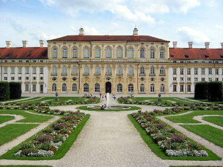 Das neue Schloss Schleißheim Westansicht