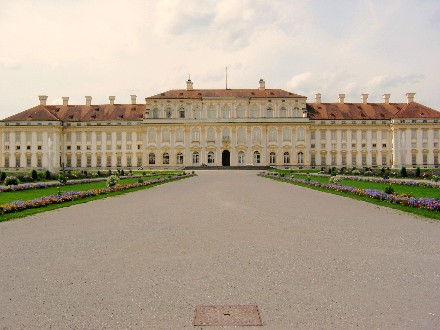 Schloss Schleißheim vom Park aus gesehen