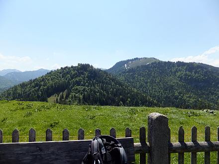 Kreuzbergköpfel und Baumgartenschneid (rechts hinten)