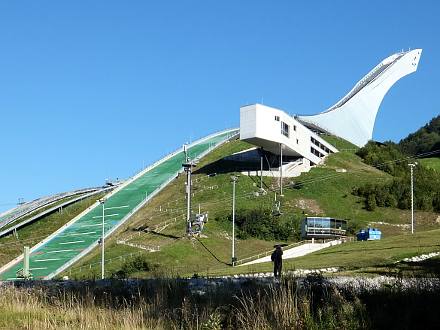 Skisprungschanze in Garmisch-Partenkirchen