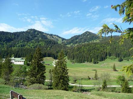 Im Valepptal mit Stolzenberg und Rotkopf im Hintergrund