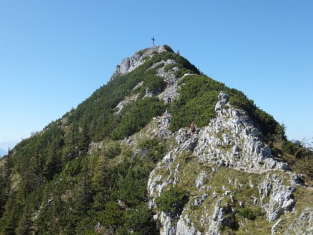 Der Rossstein - von der Tegernseer Hütte aus gesehen